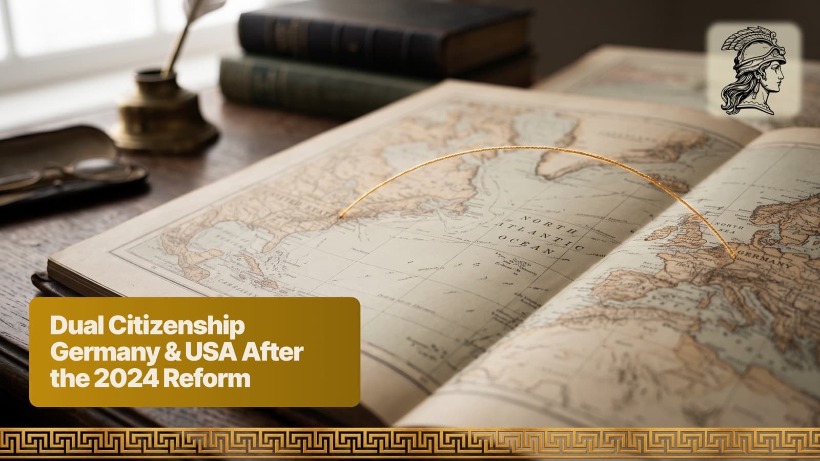 Historical family genealogy documents and a German birth certificate representing a citizenship by descent claim under paragraph 4 StAG