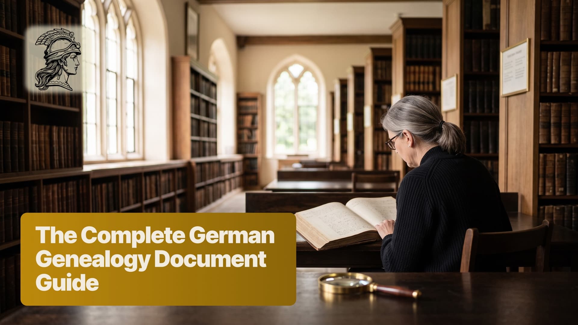 German citizenship by descent documents guide title image showing a German passport and old family records